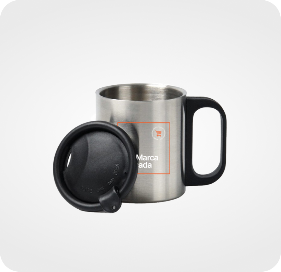 Caneca 2 _ Meu Carrinho - Brindes Personalizados - Entrega para todo Brasil.